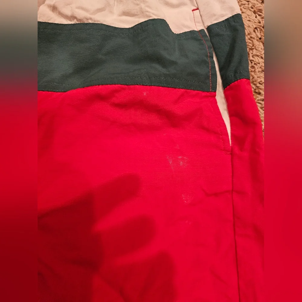 Men Supreme Red/Green/White Swim Trunks Large Gucci - Picture 3 of 5